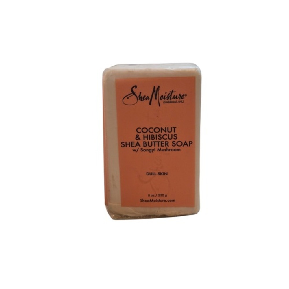 2 x Shea Moisture Coconut & Hibiscus Shea Butter Soap 8oz